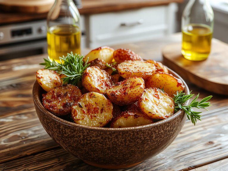 crispy roasted potatoes recipe