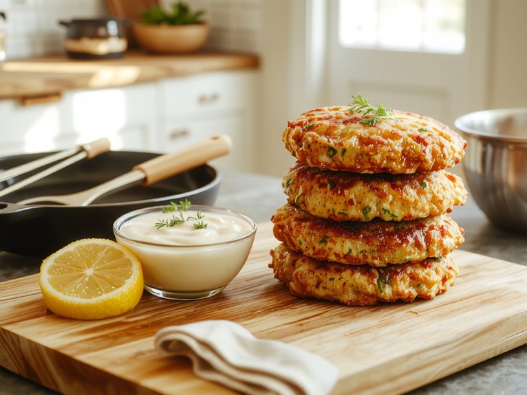 crispy salmon patties recipe