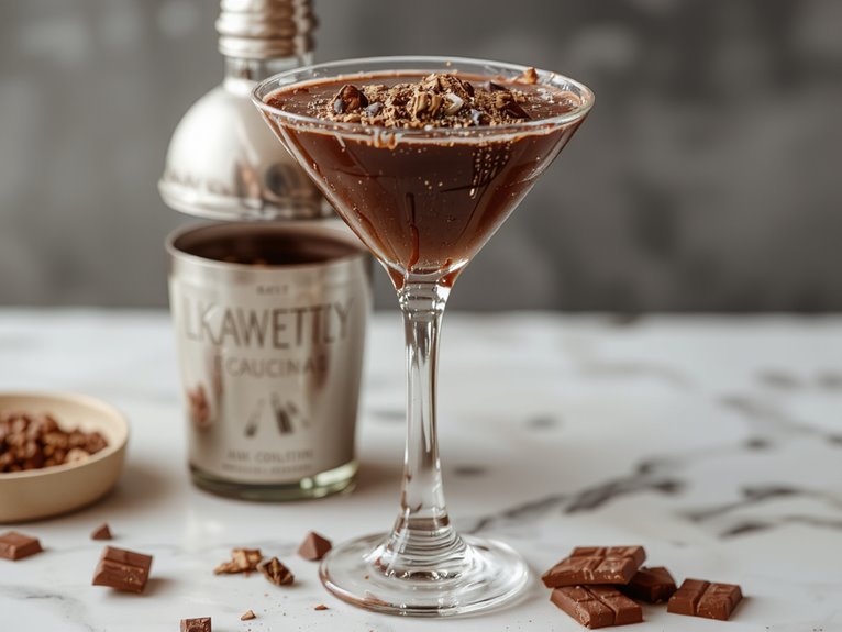 decadent chocolate martini delight