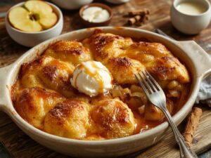 delicious homemade apple dessert