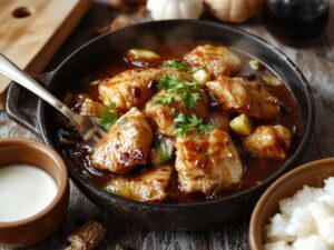 flavorful filipino chicken dish