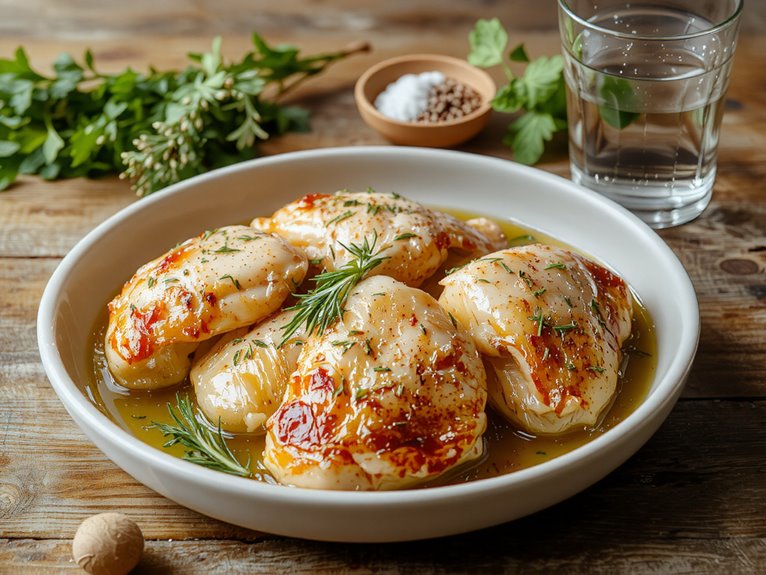 flavorful juicy crispy tender