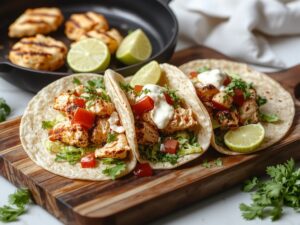 flavorful spiced chicken tacos