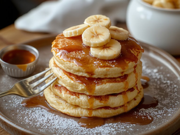 fluffy banana pancake recipe