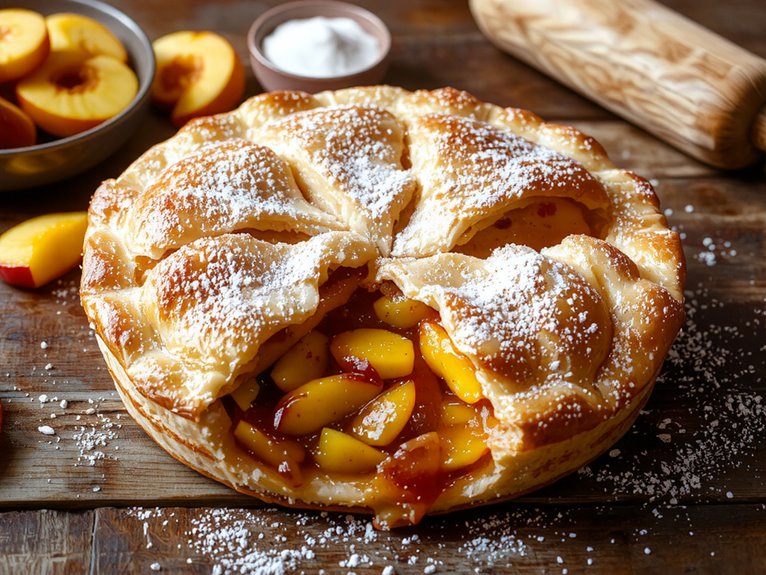 fresh peach pie recipe