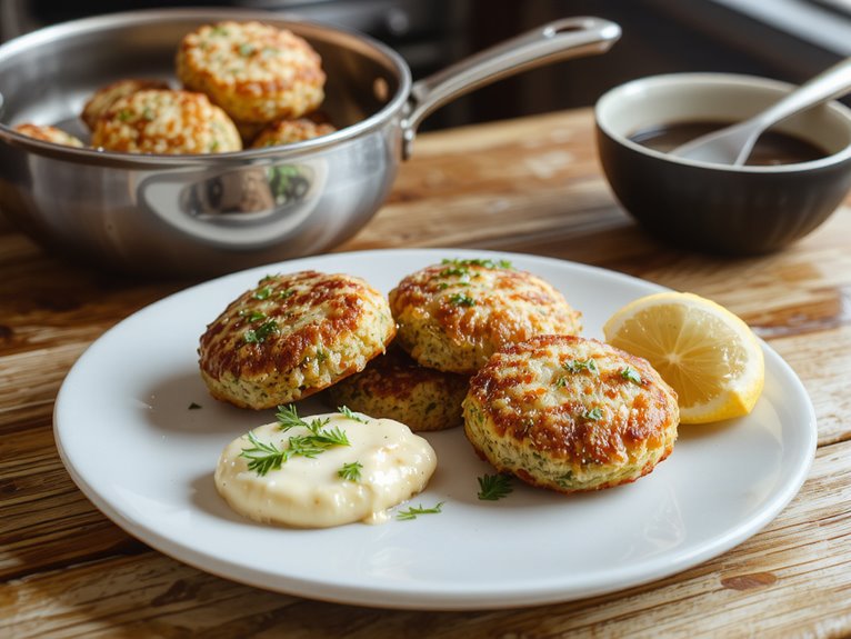 fresh seafood patties recipe