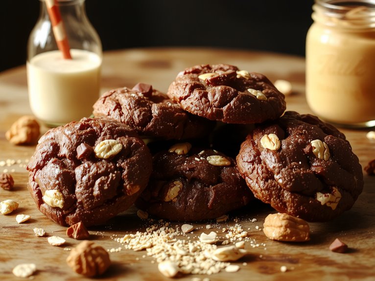 no bake sweet oat cookies