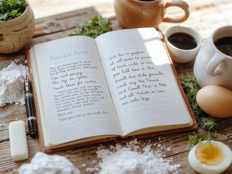 personal family recipe collection