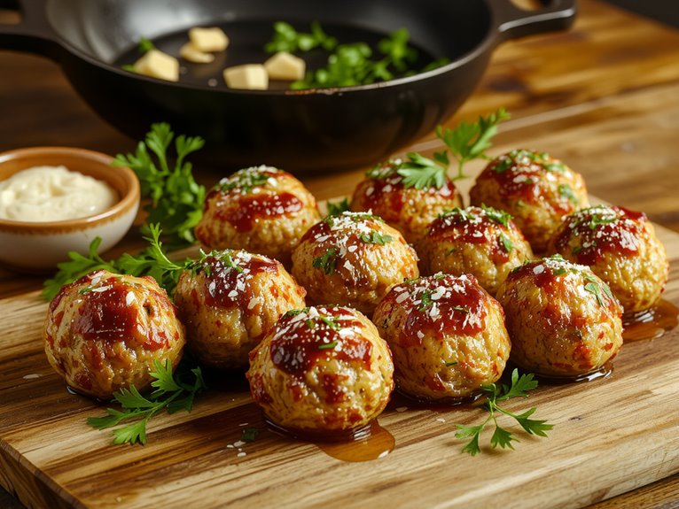 savory ground turkey balls