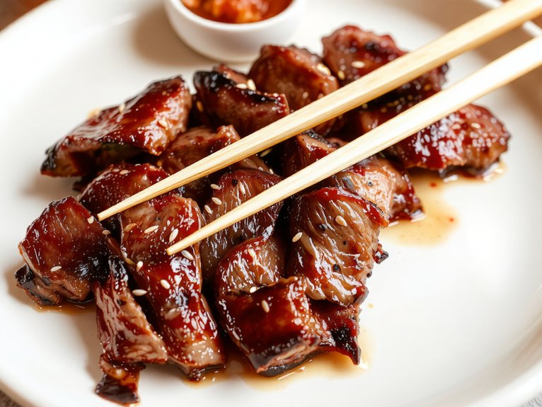 savory sweet korean beef