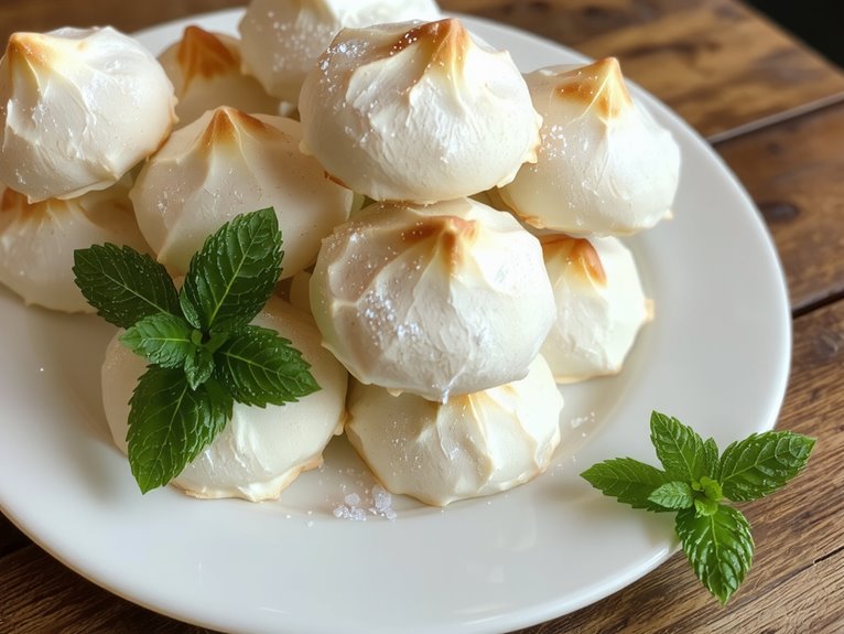 sweet egg white confection