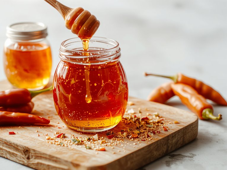 sweet spicy honey glaze