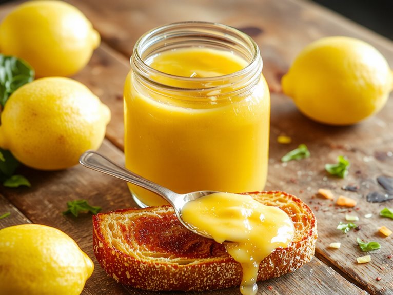 tangy sweet lemon spread